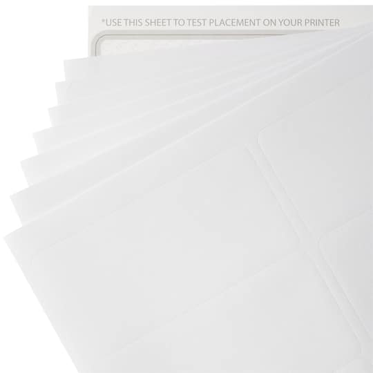White Shipping Labels by Recollections&#x2122;